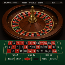 Malina Casino - Roulette Table Game